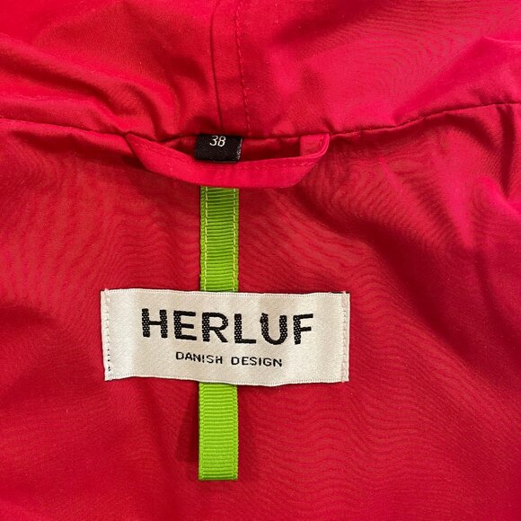 Herluf 3/4" Fall Coat in Red Herluf < Size 38 > - Picture 5 of 7